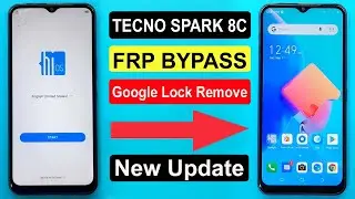 Tecno Spark 8c (KG5K) Frp Bypass Without PC | Tecno Spark 8c (KG5K) Google Account Bypass Without Pc