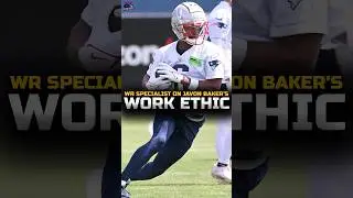 Javon Baker’s Work Ethic is INSANE