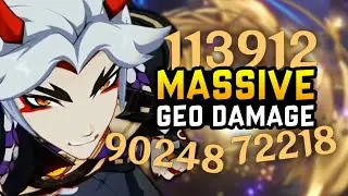 TOP GEO DAMAGE DEALER! UPDATED Itto Guide & Review [Best Teams, Artifacts, and Weapons]