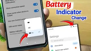 How to show battery percentage | Battery ka percentage kaise dikhega | Battery percentage setting