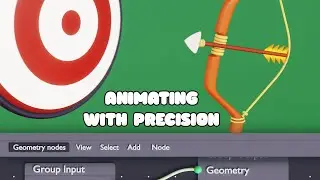 Creating Look-At Target in Blender Geometry Nodes