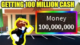 GETTING *100 MILLION* CASH as BACON HAIR in ROBLOX JAILBREAK!!!