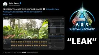 I Tricked Everyone with a FAKE Ark Survival Ascended LEAK..