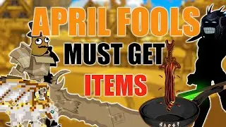 AQW Must Get April Fools Items | Boss Drops - Derp Gear - Char Page Badges - Merge Shops - Altars