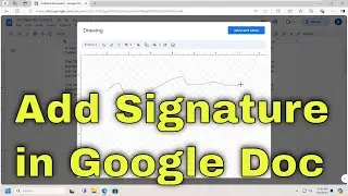 How to Add Signature in Google Doc [Guide]