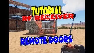 Rust Electricity Tutorial - RF Receiver - Remote Opening Garage Door