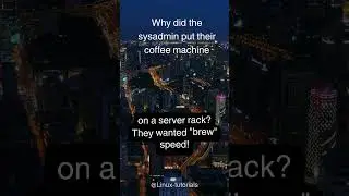 Why did sysadmin put their coffee ☕️ machine to a server rack?