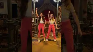 Trending dance by Nastya and Evelyn