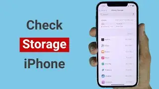 How to Check Storage on iPhone