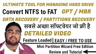MiniTool Partition Wizard the Ultimate Tool for Managing Hard Disk | Convert NTFS to FAT.