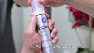 ROGAINE® Foam - How to Open the Canister