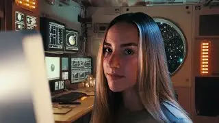 ASMR Deep Space Lab 🪐 SCI-FI Celestial Ambiance