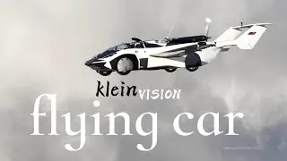 Flying car transforms from road vehicle into air vehicle 