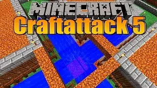 Haus Fertig! Dorf Fertig! Eisenfarm Fertig! OP- Schwert! - Minecraft Craftattack 5 #08