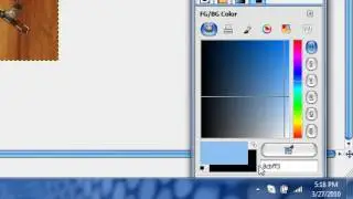 How to turn a picture into water on GIMP