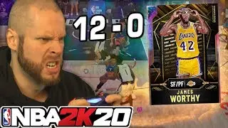 Attempting to live stream James Worthy 12-0 NBA 2K20