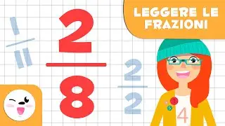 Impara a leggere le frazioni - Matematica per bambini