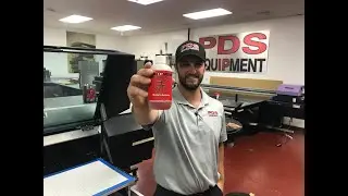 HOW TO: Apply and use the PDS Equipment RED HOTT to increase your adhesion on products