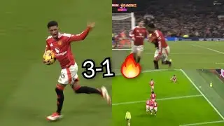 Scenes🔥, Amad Diallo hat trick vs Southampton SHAKES Old Trafford for Man United