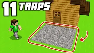 11 EASIEST Minecraft Traps That Everyone Should Know in Minecraft!