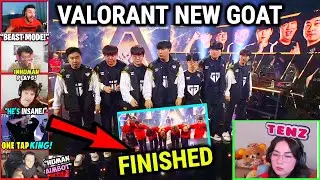 Valorant Streamers & Pros Reacts to GEN.G Insane Performace Against Sentinels in VCT Champions Seoul