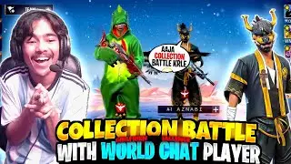 Collection verses with random worldchat richest player😱 Garena Free Fire