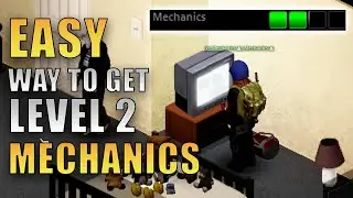 Easiest Way To Get Mechanics Level 2 | Project Zomboid | Louisville Start Part 49