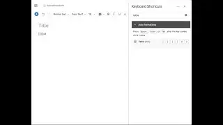 Level Up: Create Tables using Keyboard Shortcuts
