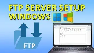 How to Setup and Manage FTP Server in Windows 10 & 11 without any Software | A Complete Guide