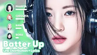 BABYMONSTER - BATTER UP (Line Distribution + Lyrics Karaoke) PATREON REQUESTED