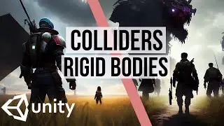 Beginner Unity Tutorials: Colliders vs Rigid Bodies In Unity!