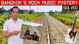 ✅ A BANGKOK MYSTERY CRACKED! | A Mission To Find The Clash "Combat Rock" Album Cover Location