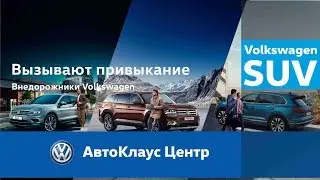 Внедорожники Volkswagen. Вызывают привыкание. АвтоКлаус Центр