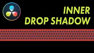 Inner Drop Shadow in Fusion | DaVinci Resolve Tutorial