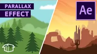 Landscape Game Parallax Effect Tutorial | After Effects