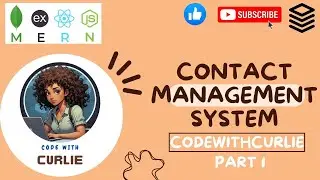 🚀 Start building a Contact Management System with MongoDB, React, Node.js, and Express - part 1