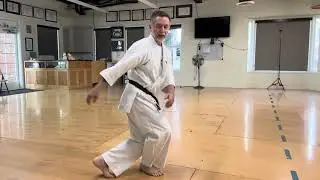 Seipai’s furi uchi, kosa dachi method