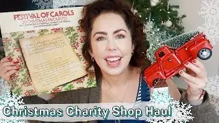 CHARITY SHOP CHRISTMAS HAUL 2019 | Merry Thriftmas! UK