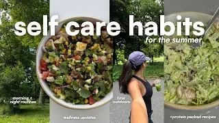 *ACTIVE* SELF CARE DAY IN MY LIFE | summer wellness routines & habits