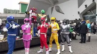 Power Rangers cosplay 