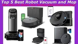 Top 5 Best Robot Vacuum and Mop ✅2024 Most Popular Only 5 worth buying right now!✅All in One Station