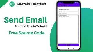 Send Email in Android Studio | Send Email via Intent | With Source Code | Android Tutorials