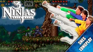 3 Ninjas Kick Back (SNES) 【Longplay】