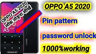 Oppo A5 2020 hard reset pattern unlock 2020 / how to hard reset oppo A5 2020