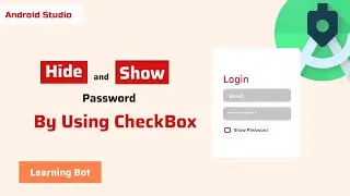 How to hide and show password using Checkbox in andoid studio || hide and show edittext value