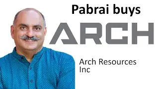 Monish Pabrai buys Arch Resources Inc - 13 F Filing new buy