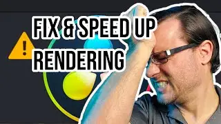 Fix RENDER Errors & SPEED UP EXPORTS in DaVinci Resolve 16!