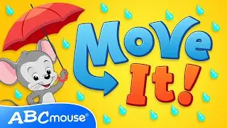 ☔ Splish, Splash! Dance in the Rain! 🌧️ | ABCmouse Move It 🕺 | Dance & Play Kids' Brain Break 🧠💃