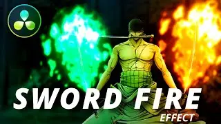 Anime VFX in Davinci Resolve - Sword Effect