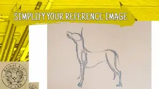 Simplifying your reference photos for your art